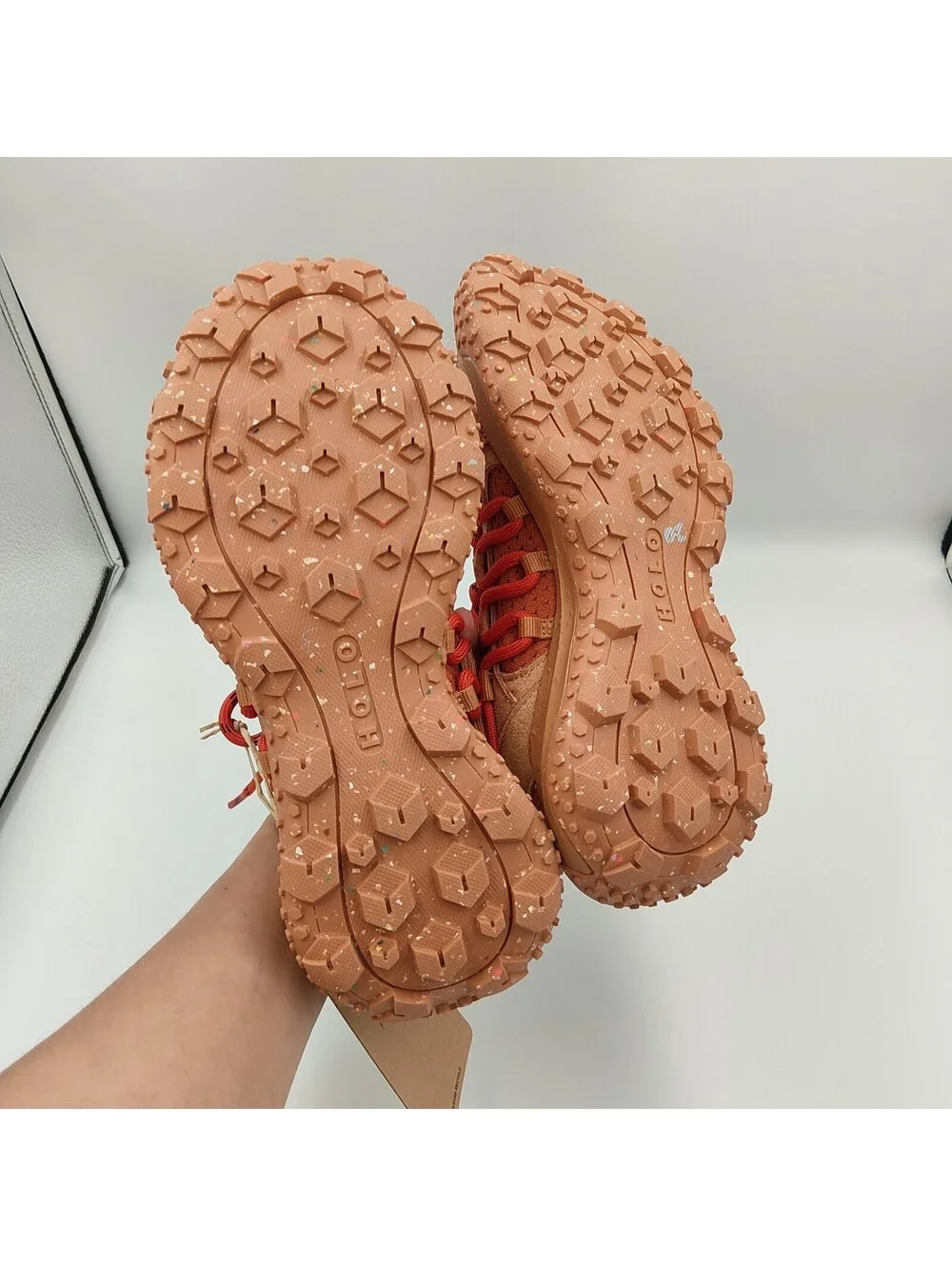 HOLO Footwear Women Zeus Terracotta Trail, Hiking Sneakers, Size 16, NWT, No Box